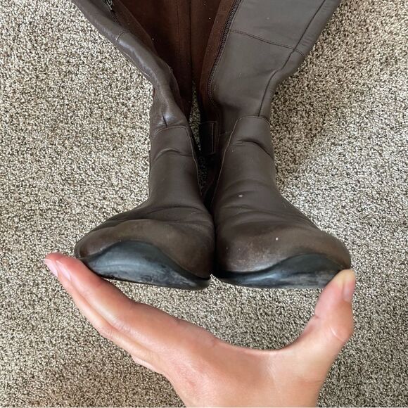 Dansko Odessa Brown Leather Knee High Boots - sz 40 - Picture 5 of 9